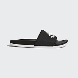 Adidas Adilette Cloudfoam Plus Logo Női Akciós Cipők - Fekete [D37284]